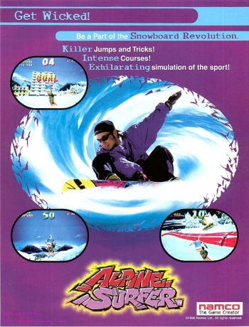 Alpine Surfer  Jogo