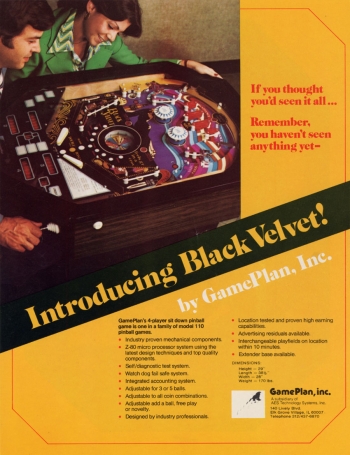 Black Velvet Spiel