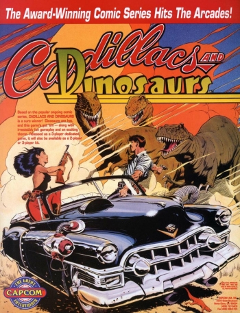 Cadillac Dinossauro! (Arcade)  🔴Cadillac Dinossauro um dos