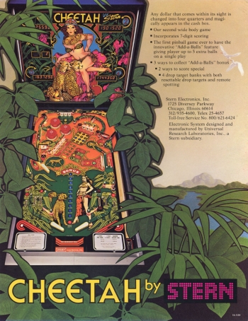 Cheetah Juego