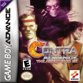 Contra Advance - The Alien Wars EX  Jogo