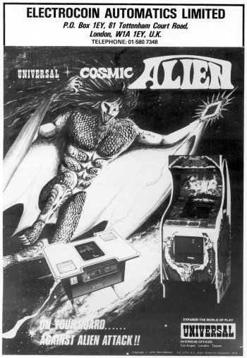 Cosmic Alien  Gioco