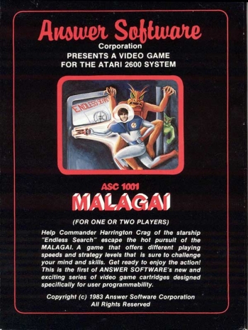 Malagai    Jeu