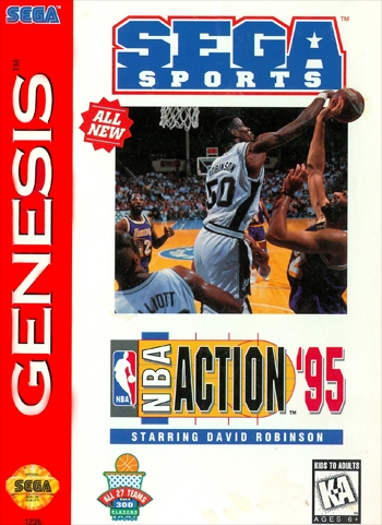 NBA Action '95 Starring David Robinson  Spiel