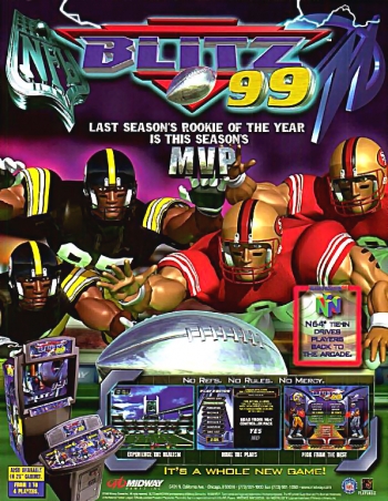 NFL Blitz '99  Jeu