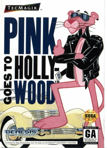 Pink Goes to Hollywood  Juego