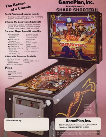 Sharp Shooter II Game