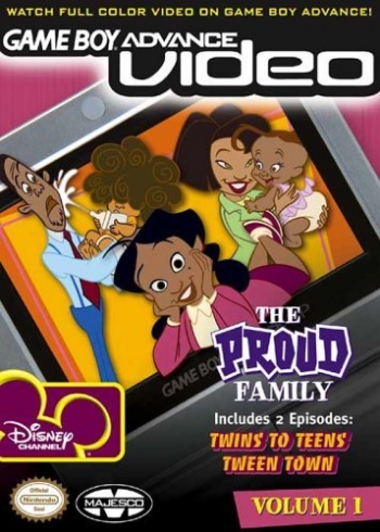 The Proud Family Volume 1 - Gameboy Advance Video  Jogo