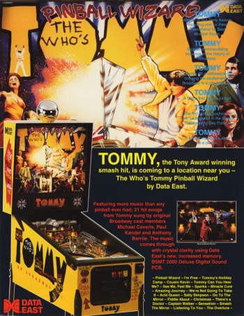 The Who's Tommy Pinball Wizard  Jogo