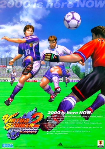 Virtua Striker 2  Gioco