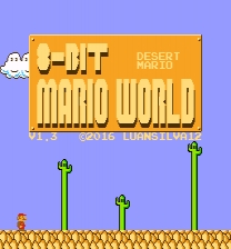 8-bit Mario World - Desert Mario Jeu