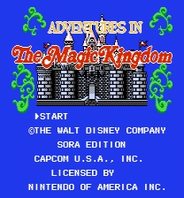 Adventures in the Magic Kingdom - Sora Edition ゲーム