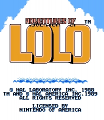 Adventures of lolo 1x3 Game