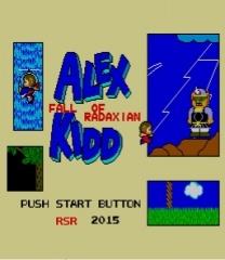 Alex Kidd - Fall Of Radaxian Juego