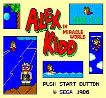 Alex Kidd in Miracle World - burger and more Jeu