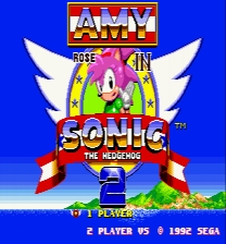 Amy Rose in Sonic the Hedgehog 2 Jeu