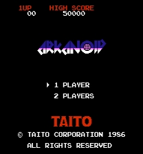 Arkanoid - CNROM to MMC3 Hack Game