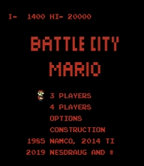 Battle City Mario (4 players) Game