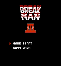 Break Man III Jogo