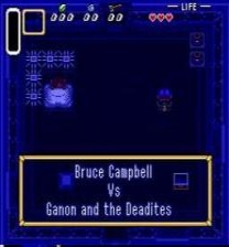 Bruce Campbell vs Ganon Spiel