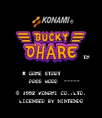 Bucky O'Hare - Fixed Sprites Jogo