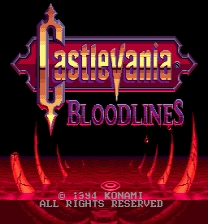 Castlevania Bloodlines - Expert Mode and 9 Lives Spiel