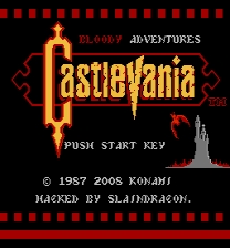 Castlevania - Bloody Adventures Jogo