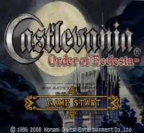 Castlevania: Glyph no Partita ゲーム