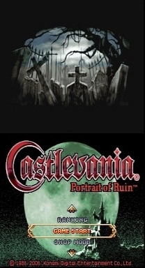 Castlevania: Portrait of Ruin - Improved version Spiel