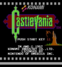 Castlevania Practice and Test Rom ゲーム