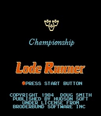 Championship Lode Runner Full Spiel