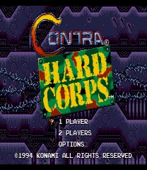 Contra: Hard Corps Enhancement Hack Spiel