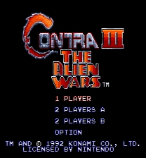 Contra III Slowdown Removal Juego