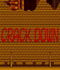 Crack Down Arcade colors ゲーム