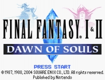 Dawn of Souls - Final Fantasy I Auto-Name Update Spiel