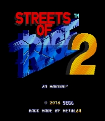 Dio Brando in Streets of Rage 2 Jeu