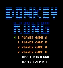 Donkey Kong Luigi Edition Game