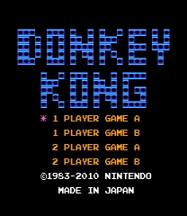 Donkey Kong (Original Edition) savepatch ゲーム