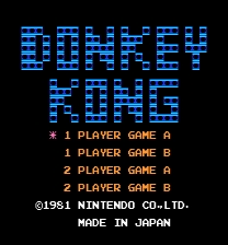 Donkey Kong (save-patch) ゲーム