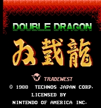 Double Dragon - MMC1 to MMC3 Jeu