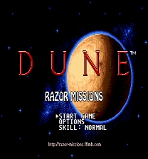 Dune Razor Missions Game