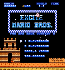 Excite Mario Bros. Game