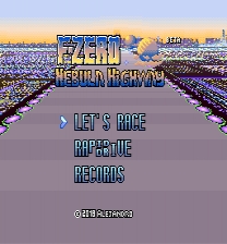 F-Zero Nebula Highway Game