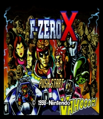 F-Zero X - No 64DD crash ゲーム