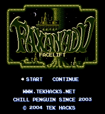 Faxanadu Facelift Game