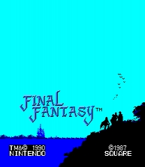 Final Fantasy I EasyType Jogo