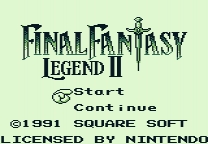 Final Fantasy Legend II Text Cleanup ゲーム