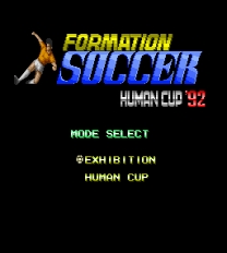 Formation Soccer Human Cup '92 Jogo