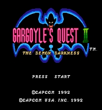 Gargoyle's Quest II - Demonic Restoration Game