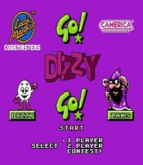 Go! Dizzy Go! UxROM Mapper Hack Gioco